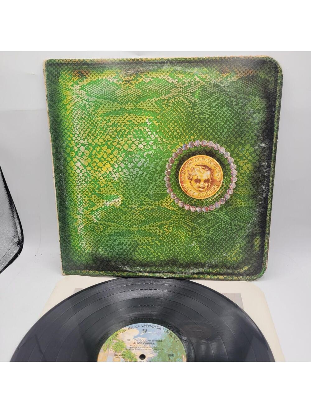 Alice Cooper Billion Dollar Babies LP Vinyl 12" 33 RPM Warner Bros Rock